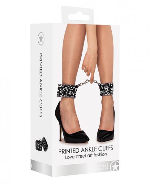 Ouch! Printed Ankle Cuffs - Wicked Sensations