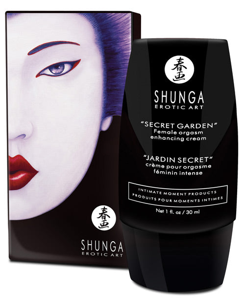 Shunga Secret Garden Enhancing Cream For Her - Wicked Sensations