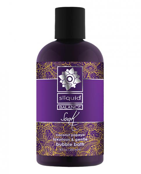 Sliquid Soak Bubble Bath-8.5 oz - Wicked Sensations