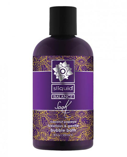 Sliquid Soak Bubble Bath-8.5 oz - Wicked Sensations