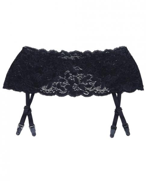 Stretch Lace Garter Belt - Wicked Sensations