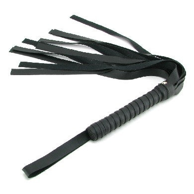 Sex and Mischief Faux Leather Flogger - Wicked Sensations