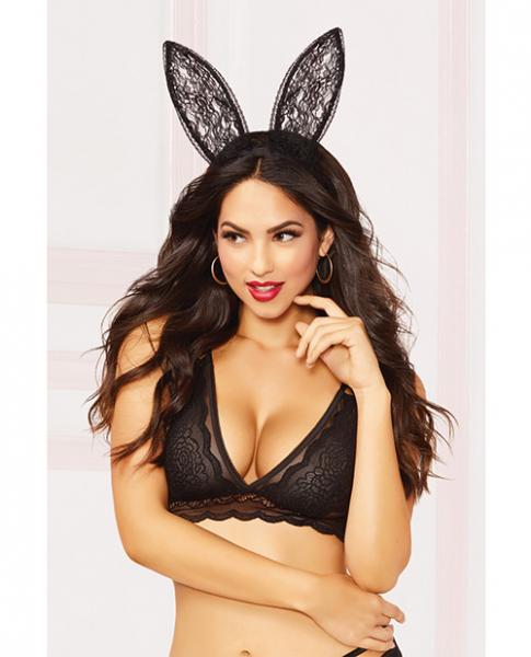 Lace Bunny Ears - Wicked Sensations