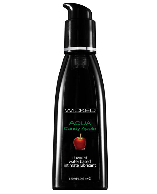 Wicked Aqua Flavored Lubricant-4 oz - Wicked Sensations