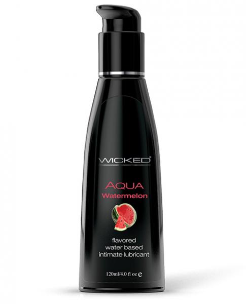 Wicked Aqua Flavored Lubricant-4 oz - Wicked Sensations
