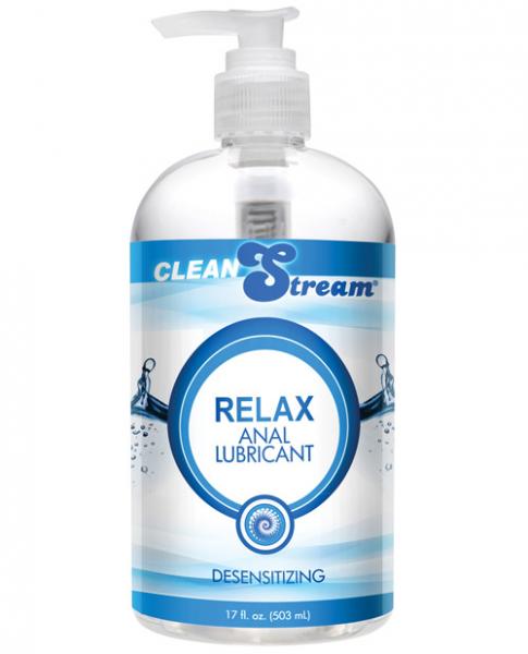 Clean Stream Relax Anal Lube-17 oz - Wicked Sensations