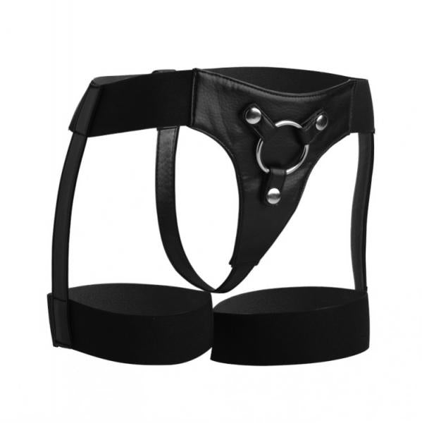 Bardot Garter Belt Style Strap On Harness - Wicked Sensations