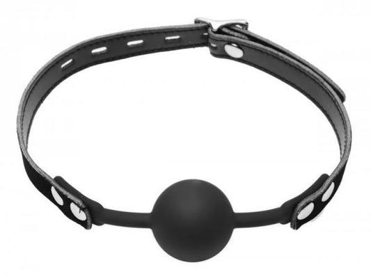 Premium Hush Silicone Ball Gag - Wicked Sensations