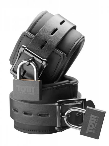 Tom of Finland Neoprene Wrist Cuffs - Wicked Sensations