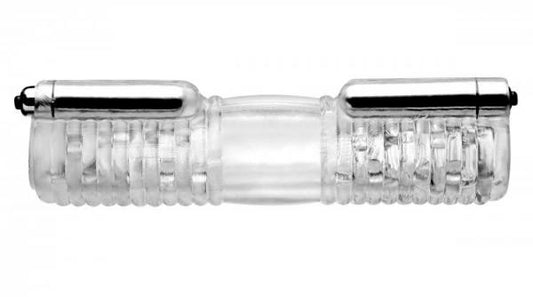 Head to Head Vibrating Sleeve - Wicked Sensations