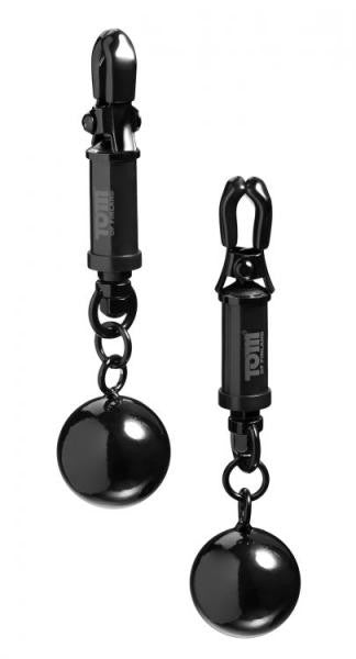 Tom of Finland Barrel Nipple Clamps - Wicked Sensations