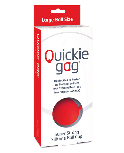 Quickie Ball Gag - Wicked Sensations