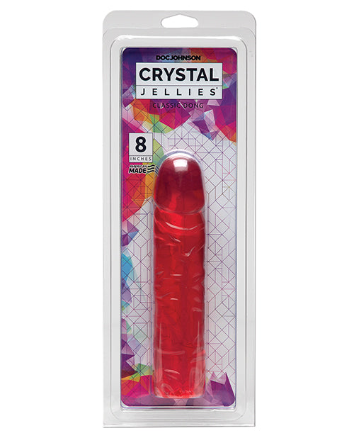 Crystal Jellies Classic 8 Inch Dong - Wicked Sensations