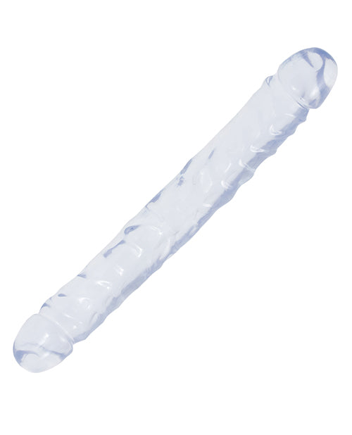 Crystal Jellies 12 Inch Junior Double Dong - Wicked Sensations