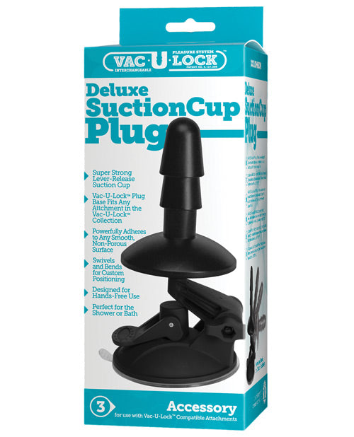 Vac-U-Lock Deluxe Suction Cup Plug Accessory - Wicked Sensations