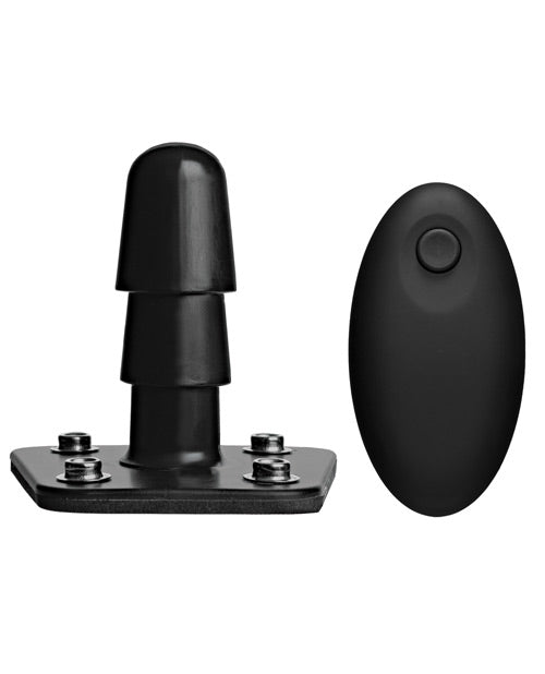 Vac-U-Lock Vibrating Remote Plug With Snaps