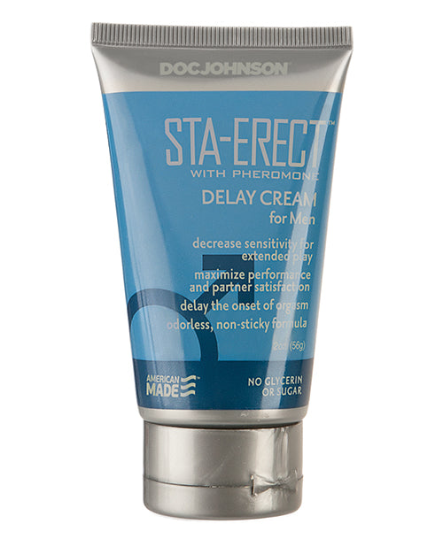 Doc Johnson Sta-Erect Cream-2 oz