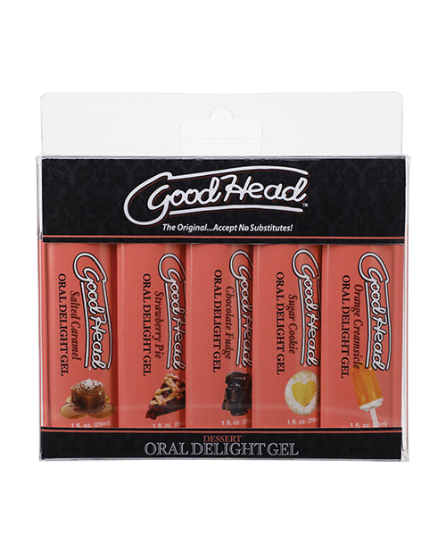 GoodHead 5 Pack Oral Delight Gel-Dessert
