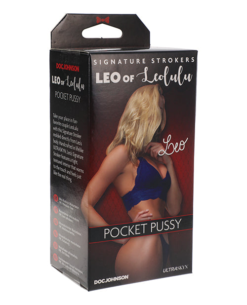 Signature Strokers Ultraskyn Pocket Pussy-Leo of LeoLulu - Wicked Sensations
