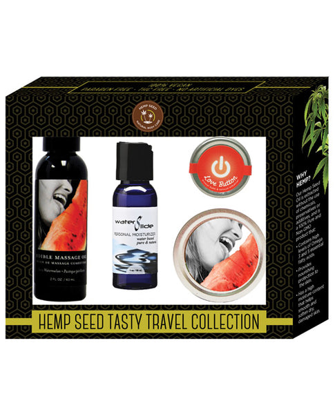 Hemp Seed Tasty Travel Collection-Watermelon - Wicked Sensations