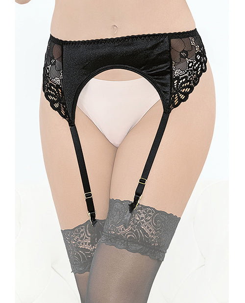 Escante Satin & Lace Garterbelt
