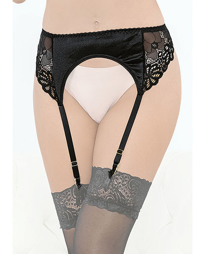 Escante Satin & Lace Garterbelt