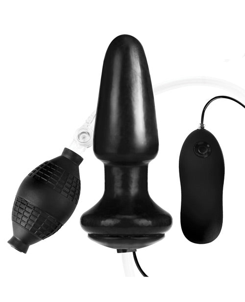 Lux Fetish 4 Inch Vibrating Butt Plug - Wicked Sensations