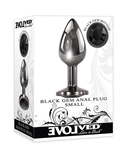 Evolved Black Gem Anal Plug - Wicked Sensations
