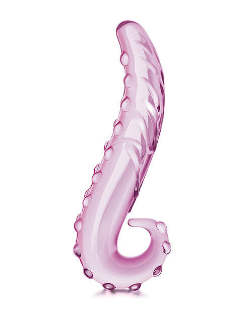 6 Inch Lick-It Glass Dildo - Wicked Sensations