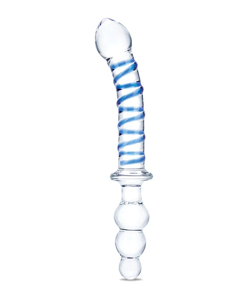 Glas 10 Inch Twister Dual Ended Dildo