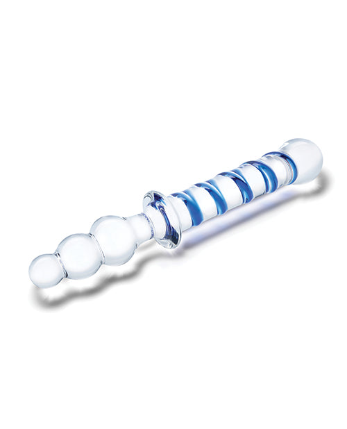 Glas 10 Inch Twister Dual Ended Dildo