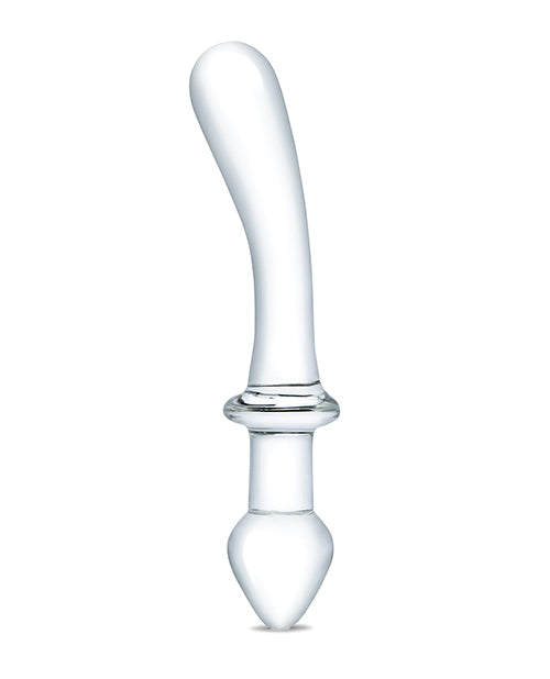 Glas 9 Inch Classic Curved Dual Ended Dildo
