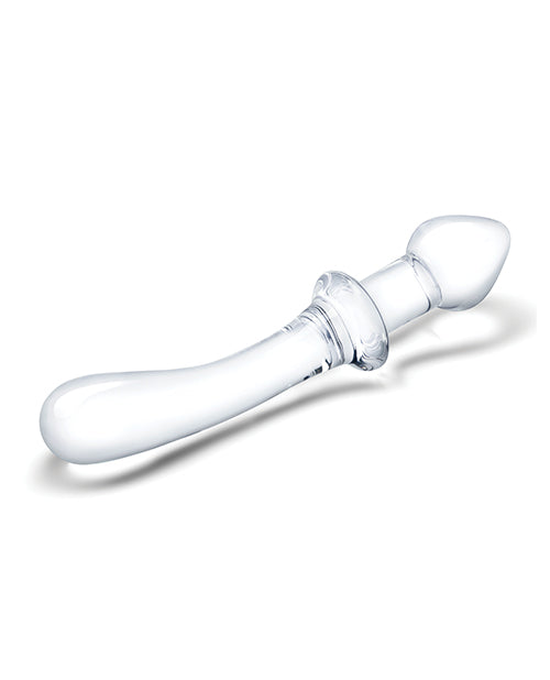 Glas 9 Inch Classic Curved Dual Ended Dildo