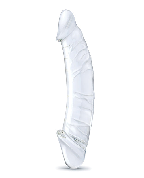 Glas 10.5 Inch Realistic Girthy Glass Double Dong