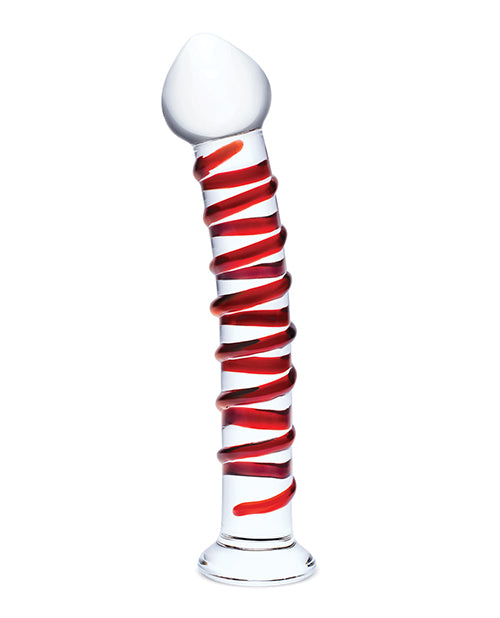 Glas 10 Inch Mr. Swirly Glass Dildo