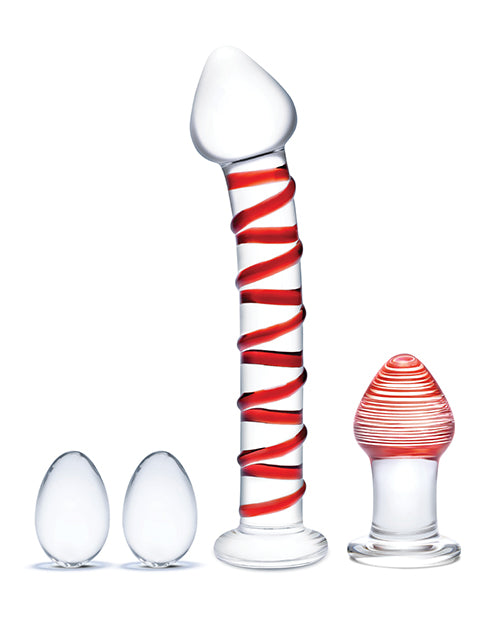 Glas 4 Piece Mr. Swirly Set