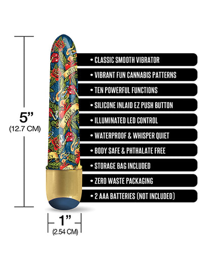 Prints Charming  Buzzed 5 Inch Mini Vibe