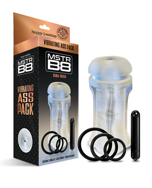 Happy Ending MSTR B8 Bum Rush 5 Pack Vibrating Ass Pack