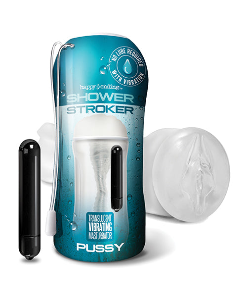 Happy Ending Shower Stroker Vibrating Pussy