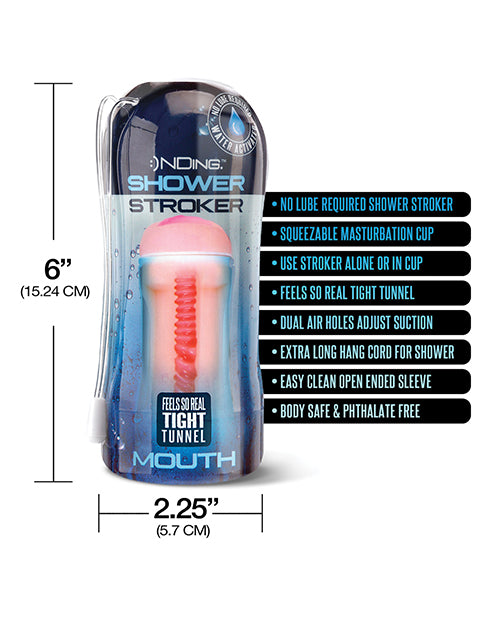 Happy Ending Shower Stroker Mouth