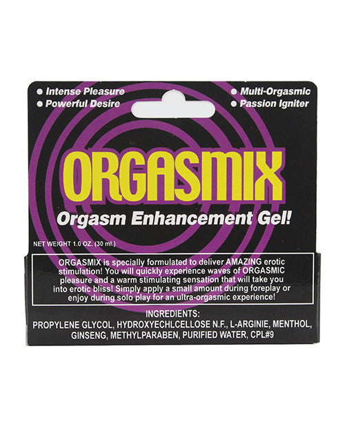 Orgasmix Orgasm Enhancement Gel-1 oz - Wicked Sensations