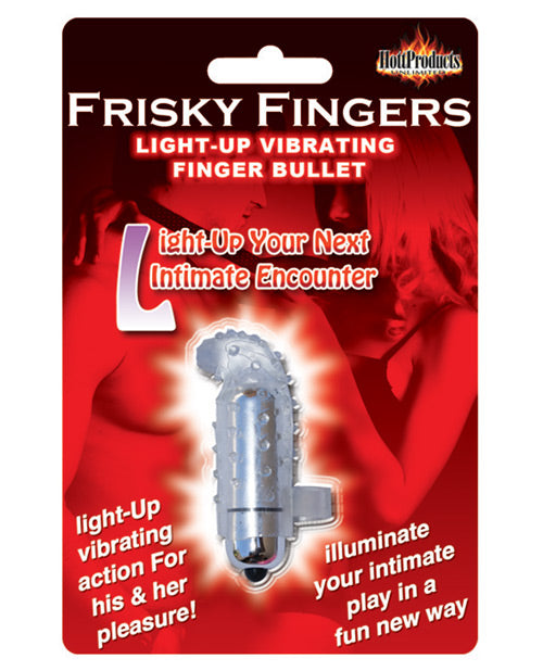 Frisky Fingers Light Up Bullet - Wicked Sensations