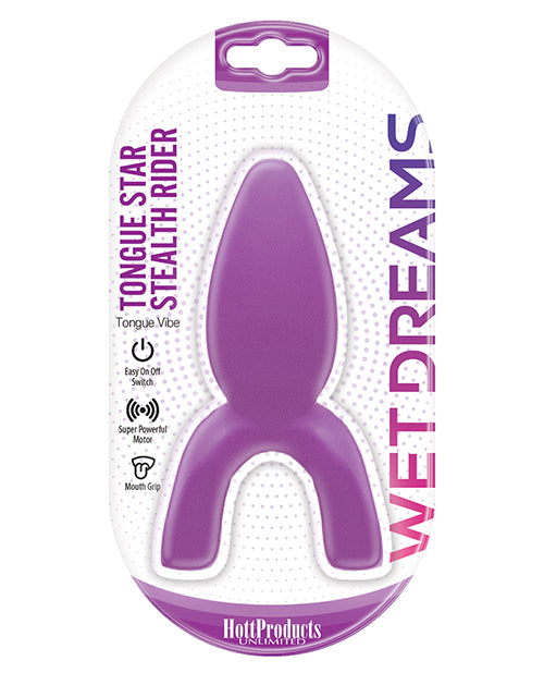 Wet Dreams Tongue Star Stealth Rider - Wicked Sensations