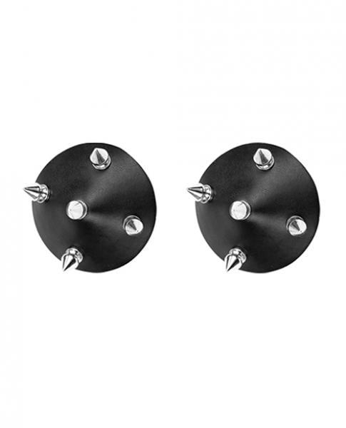 Nipplicious Temptress Leather Pasties With Studs