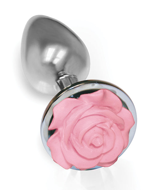 The 9's Silver Starter Floral Plug - Wicked Sensations