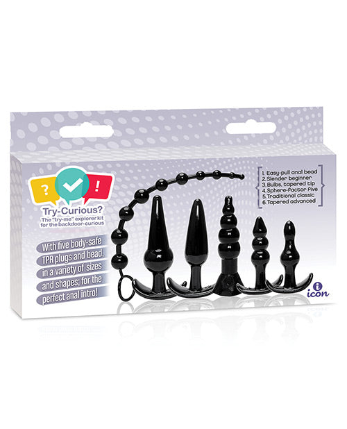 Try-Explorer Anal Plug Kit - Wicked Sensations