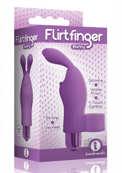 The 9's Flirtfinger Vibrator-Bunny