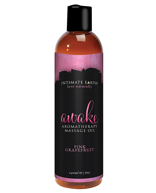Intimate Earth Aromatherapy Massage Oil-8 oz - Wicked Sensations