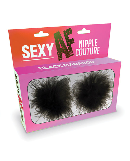 Sexy AF Nipple Couture Marabou Pasties