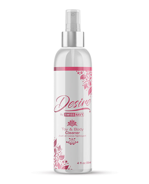 Swiss Navy Desire Toy and Body Cleaner-4 oz - Wicked Sensations